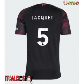Liverpool Jeremy Jacquet #5 Terza Maglia 2026-27 Manica Corta Liverpool Jeremy Jacquet #5 Terza Maglia 2026-27 Manica Corta